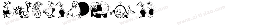 VTKS ANIMAL 2字体转换